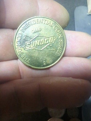 George H Bush President - 2000 Sunoco Presidential Coin Series Token!-c3867xcx 1