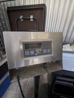 Pennsylvania Scale M6400 18" Scale Base, 250 LB w/ M7500 Detached Indicator NTEP 1