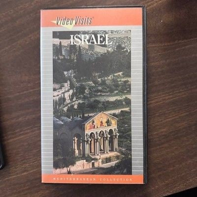 Video Visits Israel The Holy Land Mediterranean Collection VHS Documentary Travl