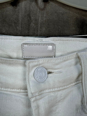White Denim Jeans Women's Size 12 Mother Brand 2