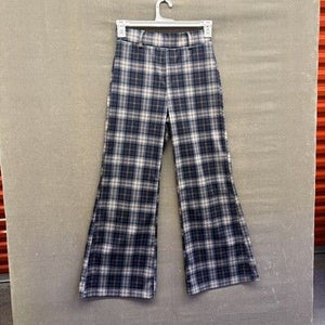 Vintage Plaid Flare Pants Womens Medium Stretch 90s Y2K Retro Look Vintage Inspi 1