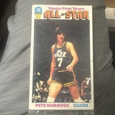1976-77 Topps - All-Star Pete Maravich #130 Jumbo Card