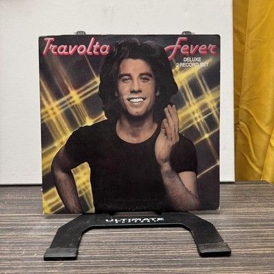 John Travolta Travolta Fever 2xLP 12" Black Vinyl 1978 Disco Pop Album
