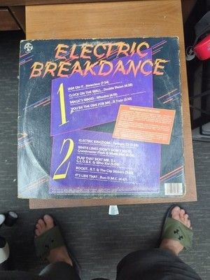 Various Artists Electric Breakdance Vinyl LP Dominion NU 2320 1984 Used