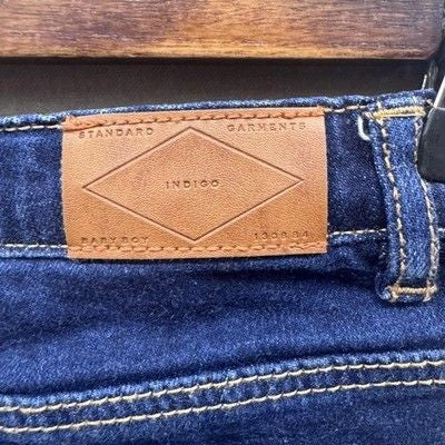 Zara Baby Boy Indigo Jeans 18-24 Months Slim Fit Dark Wash Denim Pants Pre-Owned