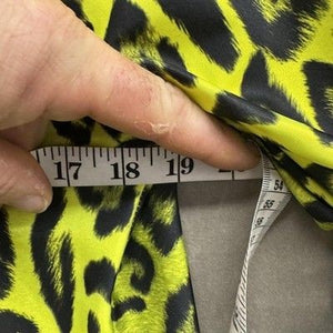 IMC Jacket Womens Medium Animal Print Long Sleeve Open Front Made in USA 2