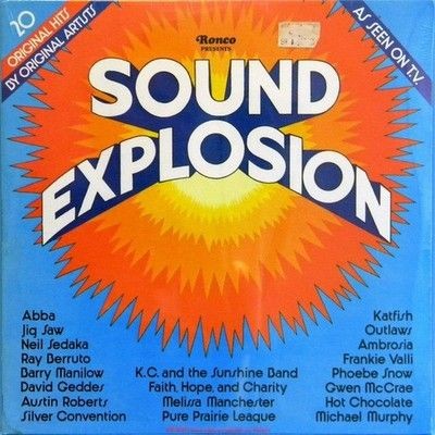 Various Sound Explosion Vinyl LP Record