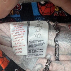 Amazon Essentials Boys Marvel Spiderman Pajama Pants 3T Pre-Owned Excellent 3