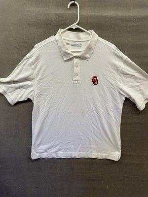 Oklahoma Sooners Polo Shirt Mens XL Cutter & Buck NCAA College Golf OU NCAA