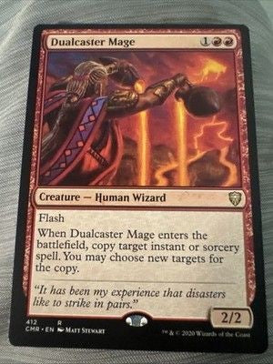 NM Dualcaster Mage, MTG, Eternal Masters, Magic the Gathering, 127 *D 1