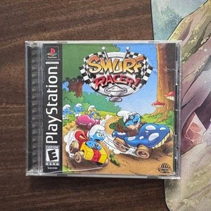 PlayStation Smurf Racer Video Game Disc Case Manual SLUS 01309 ESRB Everyone 2