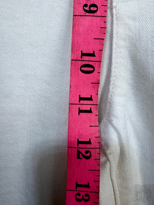 White Land's End Jeans - Women's Size 14 Tall, Classic Fit 5