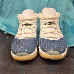 Nike Air Jordan 11 Retro Low Navy Snakeskin Size 8 Rare Used OG CD6846 102 3