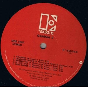 Gamma Gamma 3 Vinyl LP Record Used 2