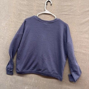 Time and Tru Sweatshirt Womens Small Blue Crewneck Fleece Pullover Pre-Owned Goo 5
