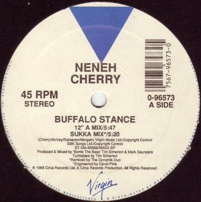 Neneh Cherry Buffalo Stance 12" Vinyl Record