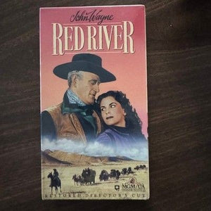 SEALED John Wayne Red River Restored Director Cut VHS MGM UA Classic Western 1