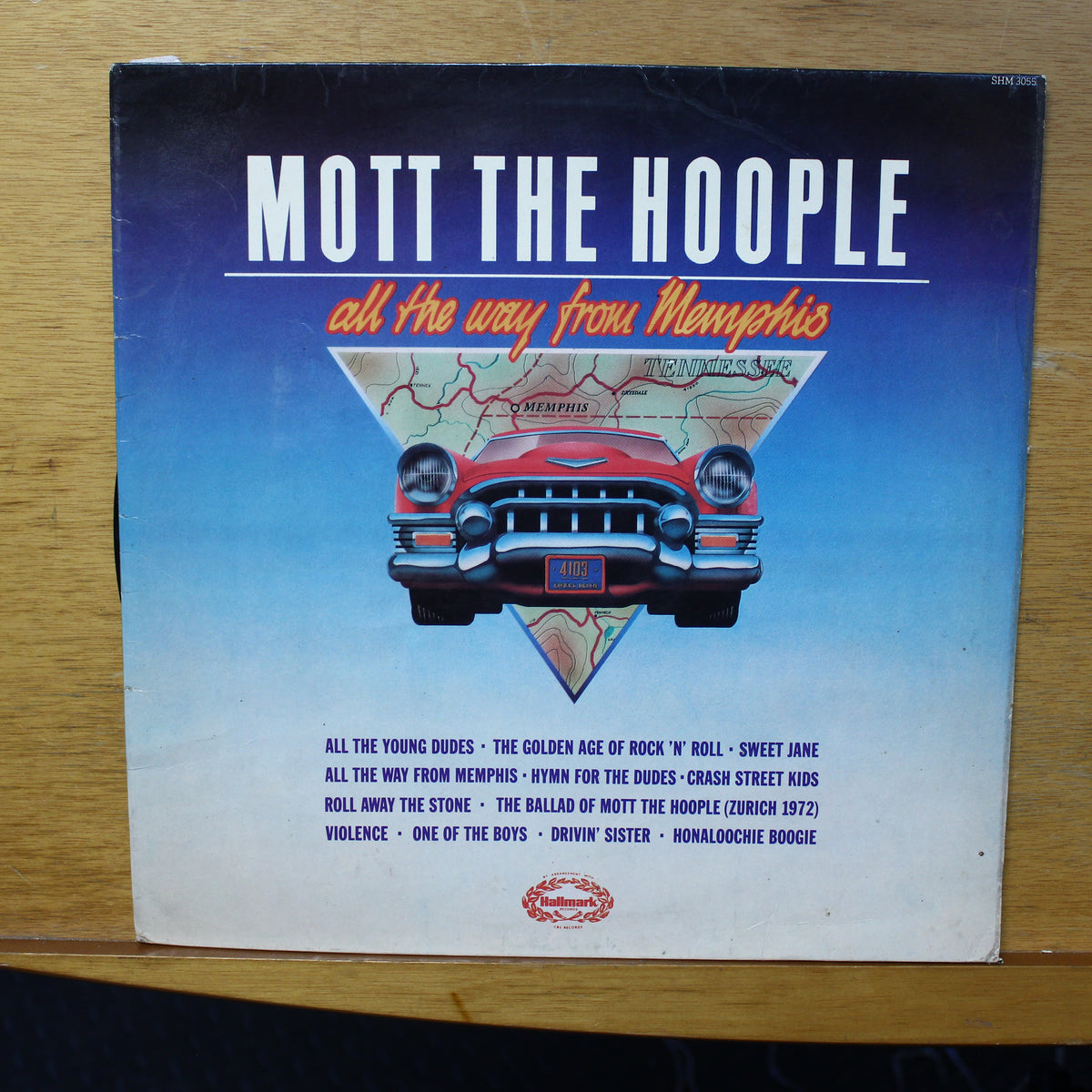 Mott The Hoople all the way from Memphis LP Pickwick SHM 3065