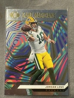 2024 Panini Illusions - Game Magicians Jordan Love #11 Chrome 1