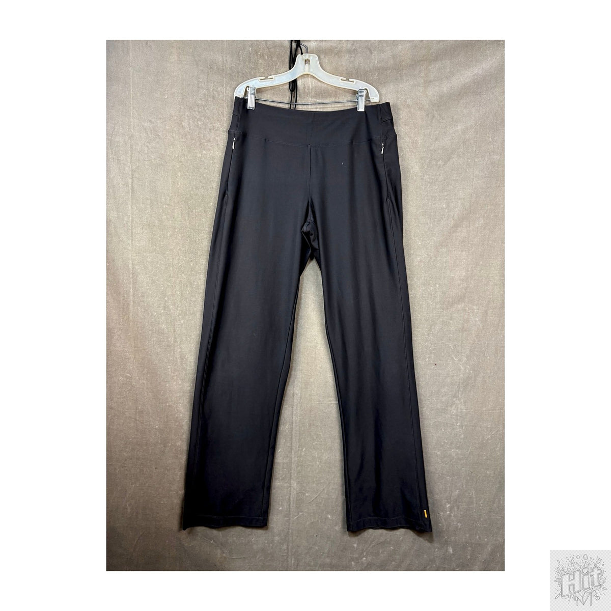 Lucy Size M Tall Athletic Performance Pants with Zippered Pockets
