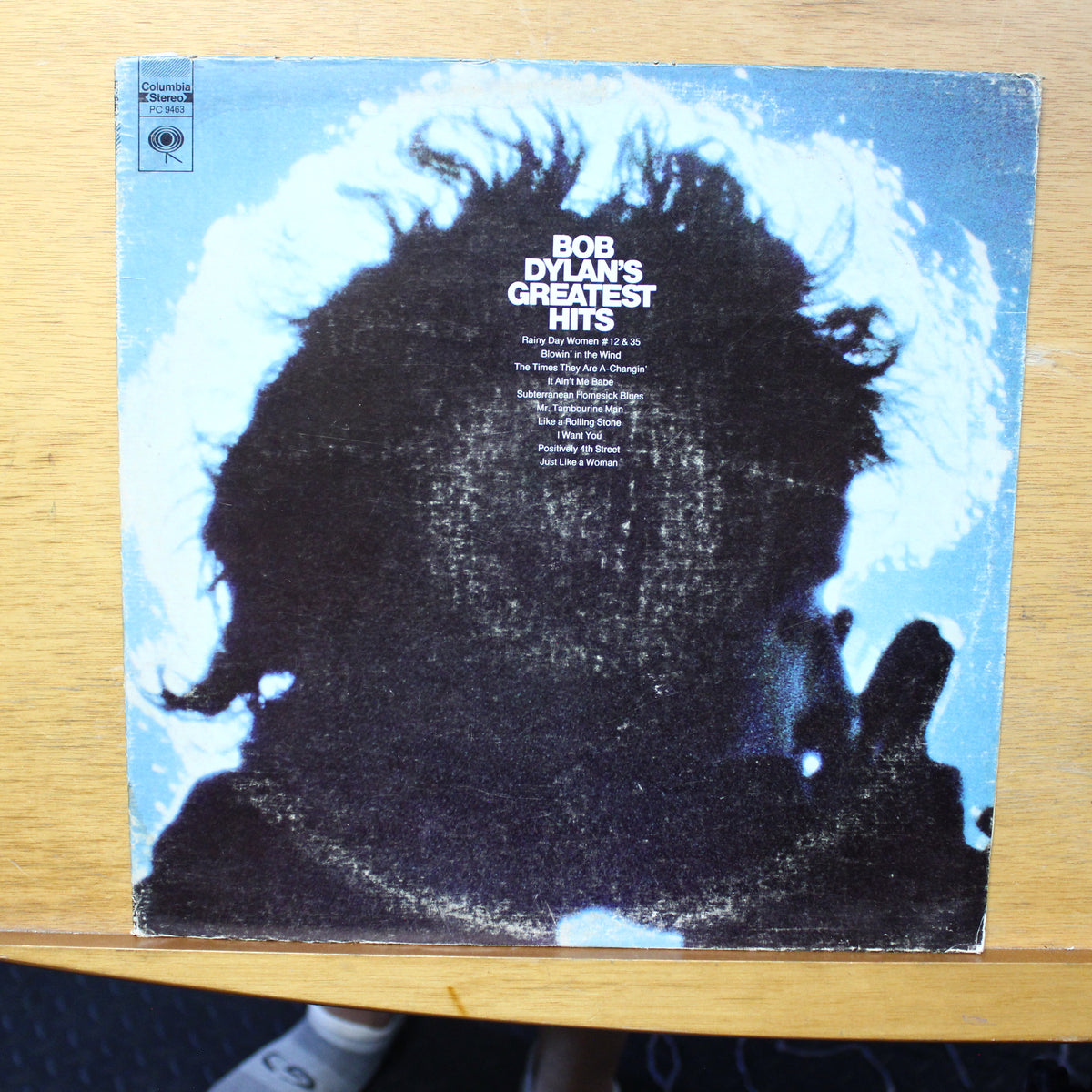 Bob Dylan Greatest Hits LP Columbia PC 9463