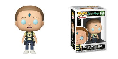 Funko Pop! Death Crystal Morty #660 Vinyl Figure Animation w/ Free Protector