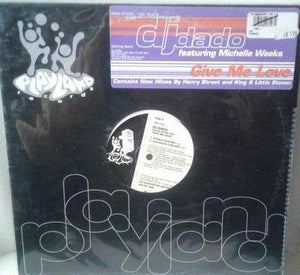 DJ Dado featuring Michelle Weeks Give Me Love 12" Vinyl Record 2
