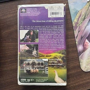 Babe The Movie VHS Tape Family Comedy Film 1995 MCA Universal 2