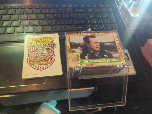 Topps Desert Storm Trading Card Set 1991 Vintage Complete 1-88 Stickers 1-22 New