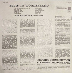 Ray Ellis And His Orchestra Ellis In Wonderland Vinyl LP Record 1