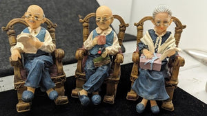Victoria Collection Joanna John Figurines Set 5 Used 8 Inch 5 Inch 2