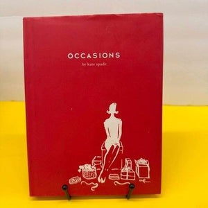 Kate Spade Occasions Hardcover Book Entertaining Etiquette Hosting Guide Red 2