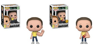 Funko Pop Sentient Arm Morty Vinyl Figure #340 New Free Protector