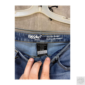 Moschino Straight Women's Jeans Size 6/28R Medium Wash 2