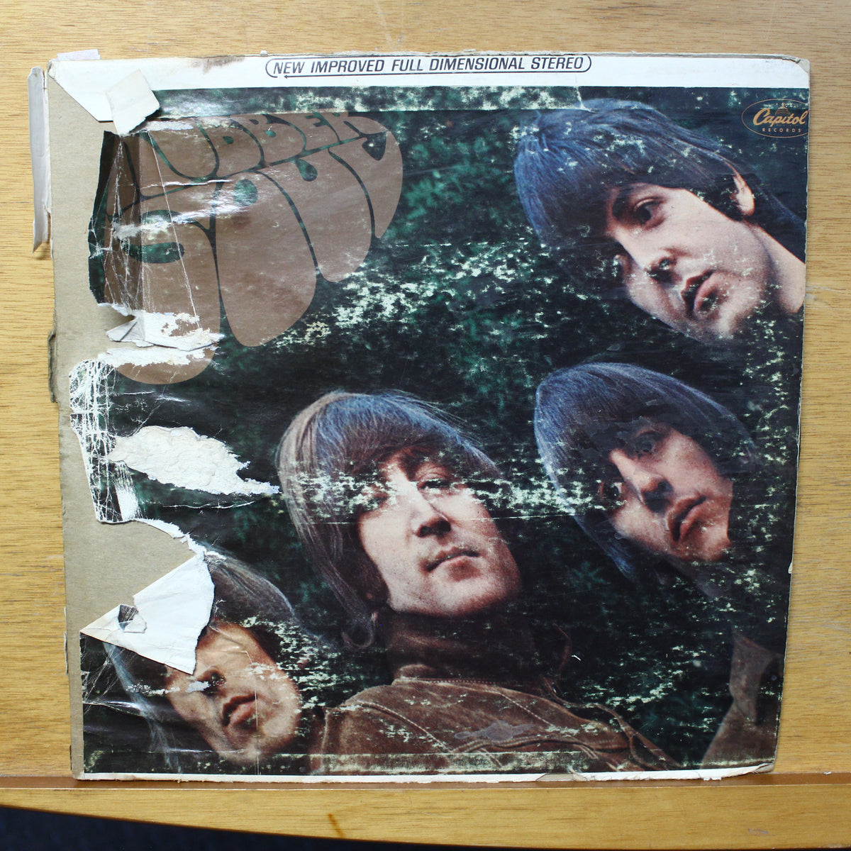 The Beatles Rubber Soul LP Capitol ST 2442