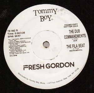 Fresh Gordon The Fresh Commandments / My Fila 12" Vinyl Record 1