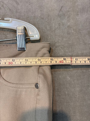 Shinestar Dress Pants Beige Women Size M Good Condition Rayon Nylon Spandex 5