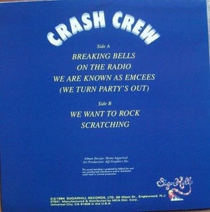 Crash Crew Crash Crew Vinyl LP Record 2