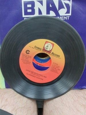 CLARENCE CARTER - "Strokin'/ "Love Me With A Feeling" 1986 VG+ Tested 3