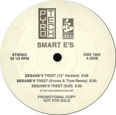 Smart E's Sesame's Treet 12" Vinyl Record