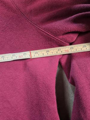 Tek Gear Mens Burgundy Ultrasoft Fleece Mock Neck Pullover 3X 4