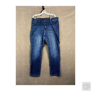 d.jeans Straight Women's Jeans Size 12P Medium Wash 1