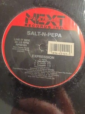 Salt-N-Pepper - Expressions / Clubhouse 12” Vinyl Single 1989 In Shrink w/ Hype 4