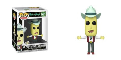 Funko Pop Auctioneer Mr Poopy Butthole Vinyl Figure New Free Protector