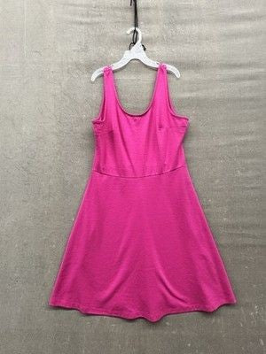 Old Navy Dress Womens Small Pink Sleeveless Fit Flare Tank Pre-Owned Excellent 1