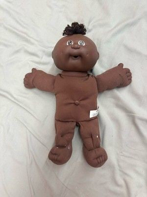 Vtg 1986 Coleco Cabbage Patch Black African American Young Doll w Tags 1