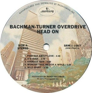 Bachman-Turner Overdrive Head On Vinyl LP Record 4