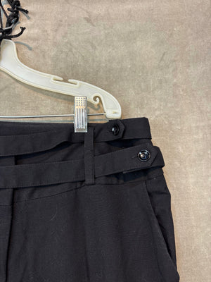 Unbranded Dress Pants Black Size 16 Women Good Condition Machine Wash 4