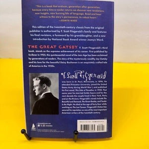 The Great Gatsby F Scott Fitzgerald Authors Edition 100th Anniversary Paperback 2