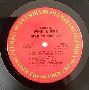 Earth Wind Fire Head To The Sky Vinyl LP Record Used 4